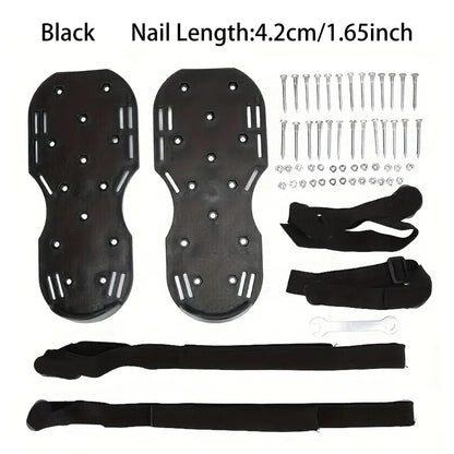 Garden Nail Shoes,Grass Loose Soil Tool,2.5/4.2cm Long Nail,Anti-Slip Lawn Aerator Grass Spikes Shoes for Aerating Lawn Soil