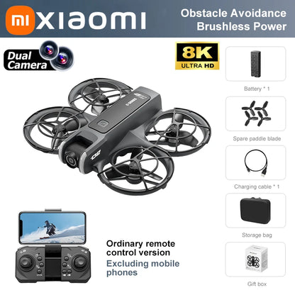 Xiaomi D2 Drone 8K Aerial HD Intelligent Avoiding Obstacle with Larger Screen Remote Control Folding Brushless Power GPS Drone