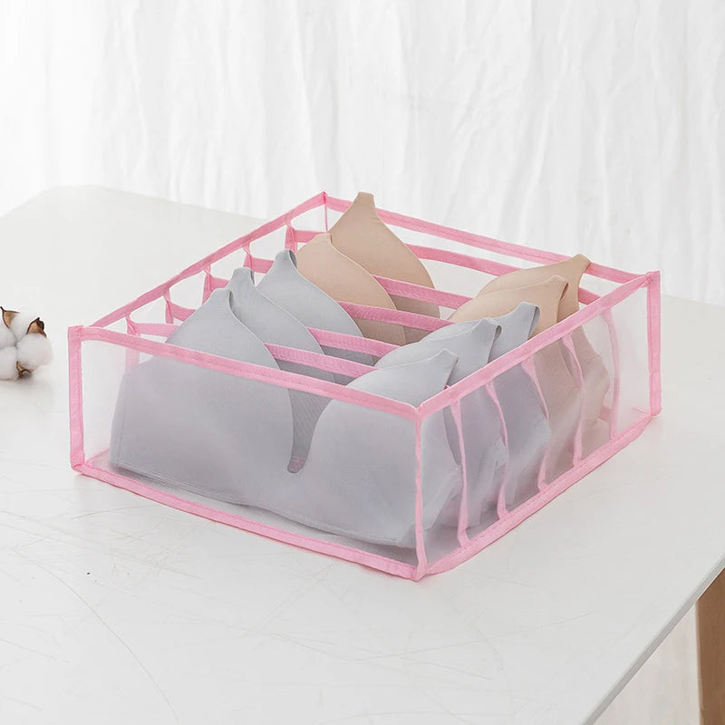 Closet Organizer For Underwear Socks Home Cabinet Divider Storage Box Drawer Organizers Bra Socks Storage Organizer Box