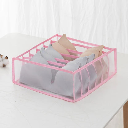 Closet Organizer For Underwear Socks Home Cabinet Divider Storage Box Drawer Organizers Bra Socks Storage Organizer Box