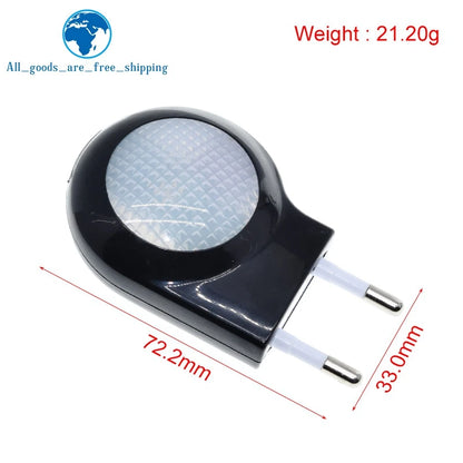 1/3pcs Mini Led Snail Night Light Auto Night Lamp Built-in Light Sensor Control Light Wall Lamp For Baby Kids Bedroom EU Plug
