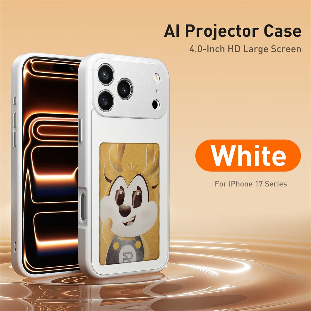 NFC Function AI Phone Cases For iPhone 17 Pro Max ink Screen DIY Luxury E ink Screen Display Customized Phone Case