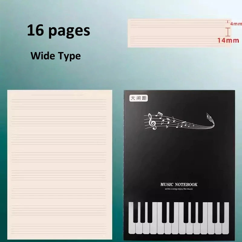 Blank Sheet Music Notebook Staff Paper Sheet Music Composition Art Music Notebook Manuscript Paper Piano Notebook Song Writing