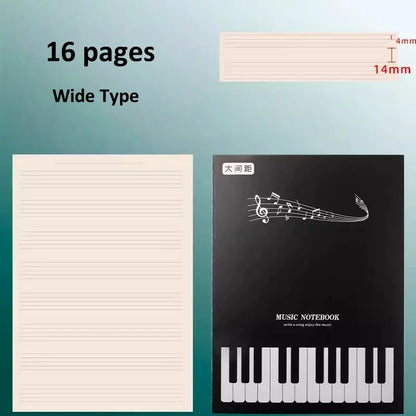 Blank Sheet Music Notebook Staff Paper Sheet Music Composition Art Music Notebook Manuscript Paper Piano Notebook Song Writing