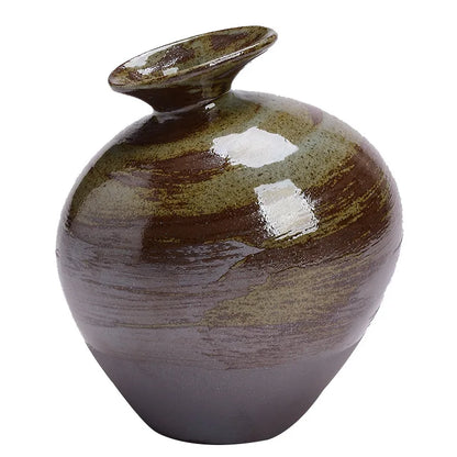 Ceramic Vases, Rough Ceramic Vases, Small Flower Pots, Old-fashioned Floral Arrangements, Table Decorations, Zen Flowers