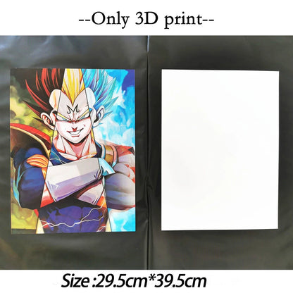 Anime 3D Lenticular Pokemon Poster Charizard/Blastoise/Venusaur Birthday Gifts 3D Flip Picture Room Decoration Art Home Decor