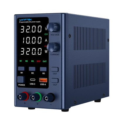 Wanptek Adjustable DC Power Supply 30V 10A LED Lab Bench Power Source Stabilized Switch Power Supply Voltage Regulator 60V 5A