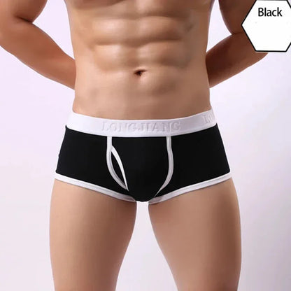 Mens Boxers Cotton Underwear Hot Male Underwear Breathable Underpants Men Sports Panties Shorts Comfortable Boxer