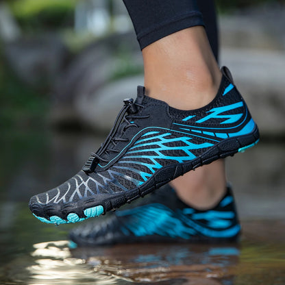 Aqua Shoes For Women Men Barefoot Water Shoes Anti-Slip Quick-Drying Outdoor Beach Upstream Wading Swimming Shoe Sneakers Unisex