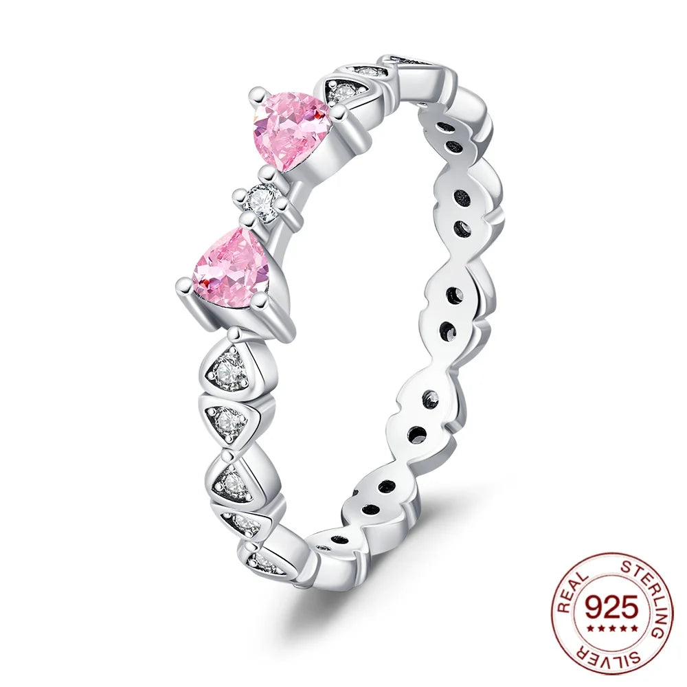 925 Sterling Silver Ring Ladybug Fashion Ring MOM Butterfly Ring