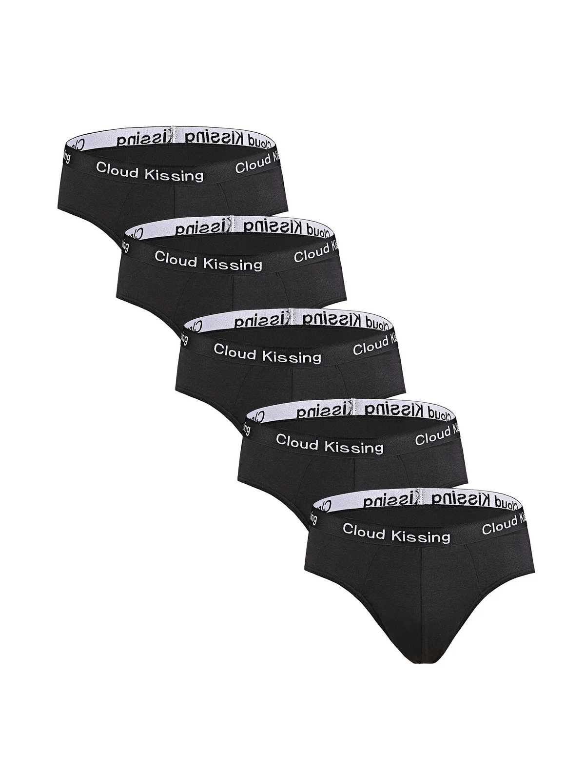 5Pcs Summer Men Briefs Fungi-Proofing Men Panties Male Large Size Panties Breathable Men’s Underwear Comfortable Solid Underpant