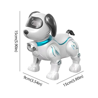RC Robot Dog Electronic Stunt Pet Interactive Touch Programmable Smart Walking Dancing Kids Birthday Gift for Kids Boys Girls