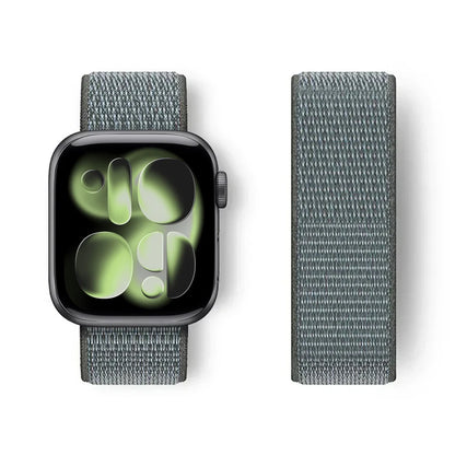 Nylon Loop for Apple Watch Band S11 46mm 40mm 44mm 45mm 42mm 41mm 49mm Smart Belt Bracelet for IWatch 11/10/9/8/7/6/SE/5/4 Strap