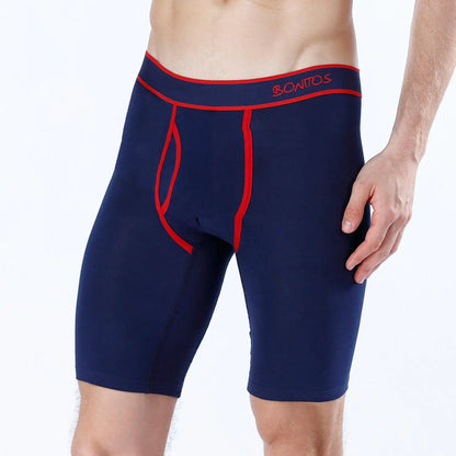 Long Men Boxer Underwear Men Underware Boxer Shorts Mens Cotton Long Leg Boxers Underpants for Brand Quality Sexy Pouch Panties