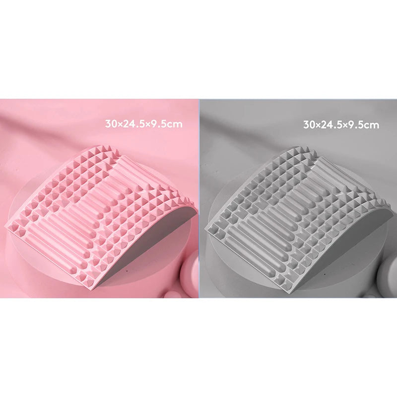 Back Stretcher Neck Pillow Relieve Massage Lumbar Support Massager for Neck Waist Stretch Device for Lower Back Stretcher YBAMQ2
