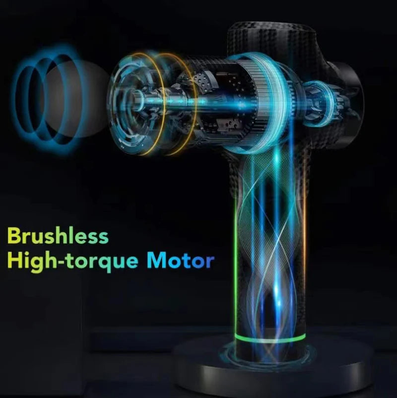 PHOENIX A2 PRO ATHLETE MASSAGE GUN High Frequency Massage Gun Muscle Relax Body Relaxation Electric Massager with Portable Bag
