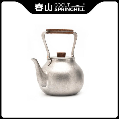 GOOUT STRINGHILL Outdoor Camping Picnic Teapot Set Outdoor Camping Kettle Tea Brewing Special Teapot Stainless Steel Portable