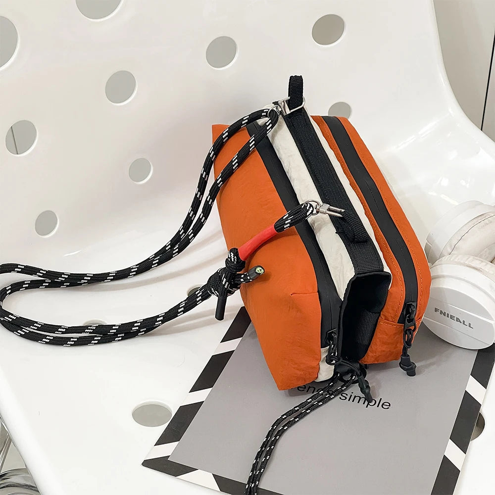 Water bottle bag, simple and lightweight crossbody bag, fashionable and casual sports shoulder bag, mobile phone bag