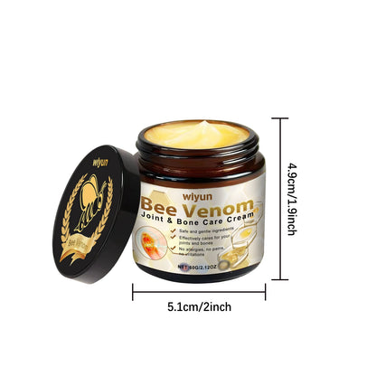 Bee Venom Joint Bone Care Cream oothes Muscle & Joint Discomfort Moisturizing Knee Body Massage Cream for Knees Back Shoulders