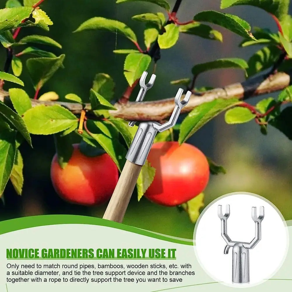Universal Metal Tree Branch Support Silver Orchards Tree Brace Tree Straightening Kit for 5pcs Garden