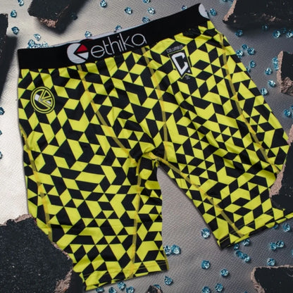 ETHIKA 1Pcs Men Underwear Boxers Breathable Mesh Crotch Man Underpants Plus Size Mens Panties L-3XL Printed Men's Boxers Briefs