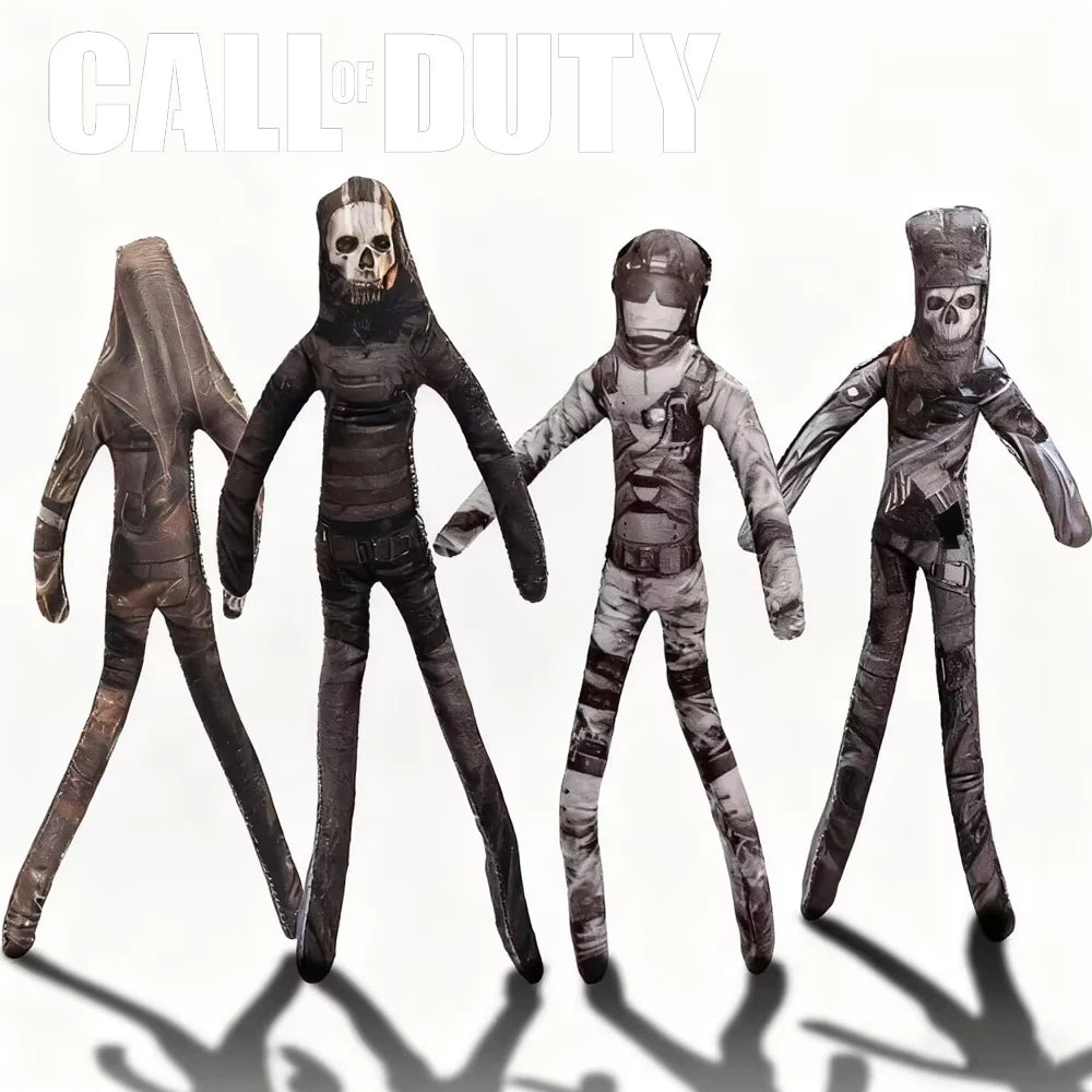 Game Call Of Duty Ghost Sebastian Krueger Cosplay Doll Halloween Party Accessories Stuffed Plushies Abstract Twistable Props