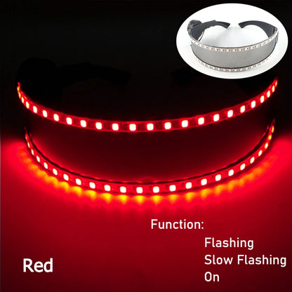 1set Luminous Glowing Glasses and Gloves Remote Control LED Glasses&Gloves Carnival Party Performance Props Festival Supplies