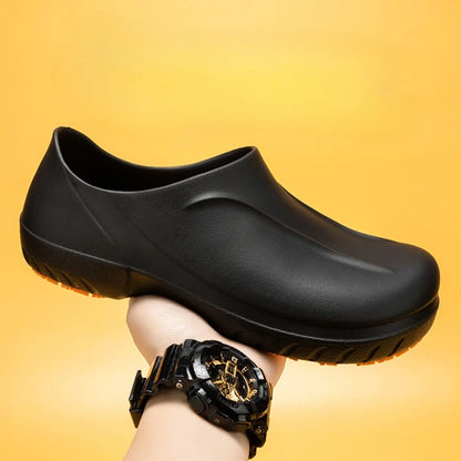 Four Seasons Anti-Slip Chef Shoes Workwear for KFC Restaurant Kitchen Hotel Oil Resistant Waterproof Cross-Border Work Shoes