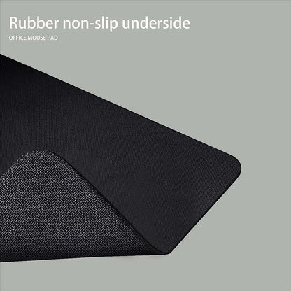 Mouse Pad Gaming Esports Mouse Pad Universal Desktop And Laptop Computer Simple And Pure Black Office Rubber Small Anti Slip Pad