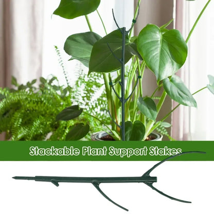 30/3Pcs Plant Support Pile Climbing Vine Stake Bonsai Fixing Rod Garden Plants Stake Holder Flower Support Rack For Potted Plant