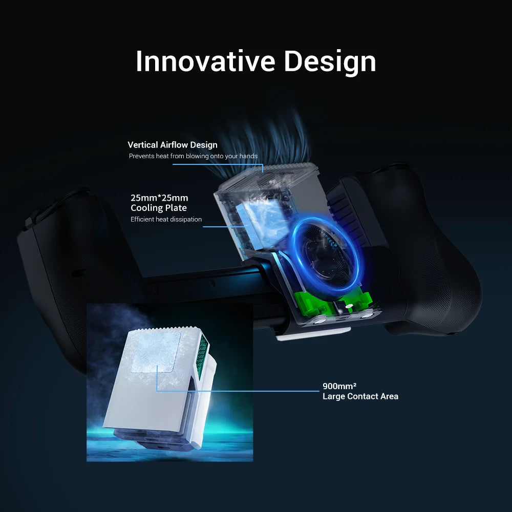 GameSir X5 Lite X5s Bluetooth Gamepads Thermoelectric Cooler FX5 Lite Cooling Fan Gaming Accessories for Mobile Phone