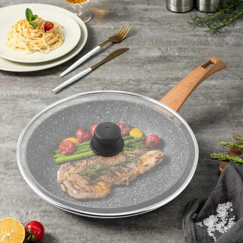 29cm Oil Splatter Screen Anti-slip Stainless Steel Guard Frying Pan Oil Proofing Lid Kitchen Mesh Pot Filter Lid Cooking Tools