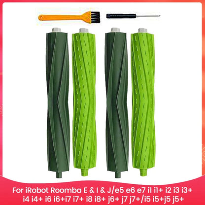 Rubber Roller Brush For Irobot Roomba E I J Series E5 E6 E7 I3 I3+ I4 I4+ I5 I6 I6+ I7 I7+ I8 I8+ J6+ J7 J7+ Spare Parts