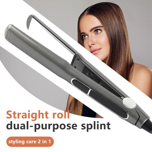Hair Straightening Ceramic Iron Hair Straightener Multigear Adjustment 480 Degrees Fahrenheit Hair Straightening Ceramic Iron