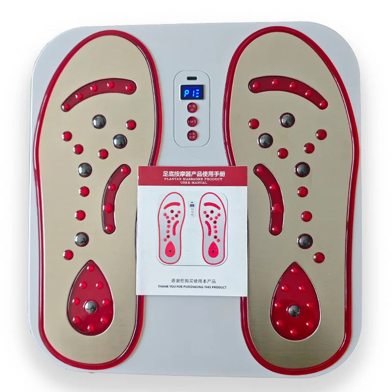 Family multifunctional foot massage, relaxing foot massage, multi-level adjustable massage, powerful power massage pad