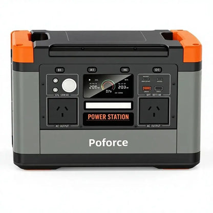 1500W 1008Wh LiFePO4 Solar Generator Portable Power Station for Home Backup Emergency Camping RV  3000W Peak Pure Sine Wave