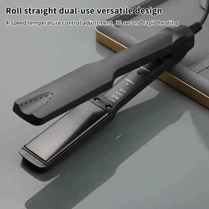 Professional Hair Straightener Curler Crimper Ceramic Corrugated Curling Iron Hair Styler Electric Corrugation Wave Styling