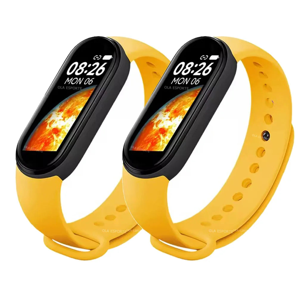 M7 Smartwatch Heart Rate Blood Pressure Monitoring Smart Watch Men Women Fitness Tracker Watch Waterproof Sports Smart Wristband