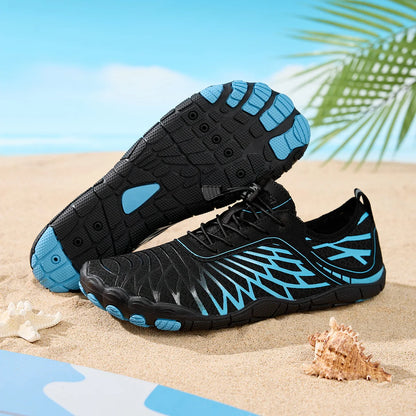 Women Men Aqua Shoes Beach Barefoot Water Sneakers Unisex Lightweight Quick Dry Outdoor Upstream Wading Swimming Fishing Shoe