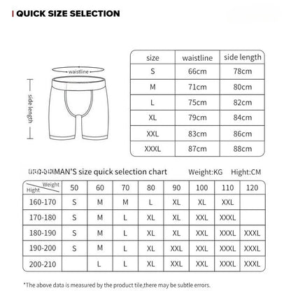 ETHIKA Men Underwear Boxers 1Pcs Breathable Mesh Crotch Man Swimming Underpants Plus Size L-3XL Mens Panties Men's Boxers Briefs