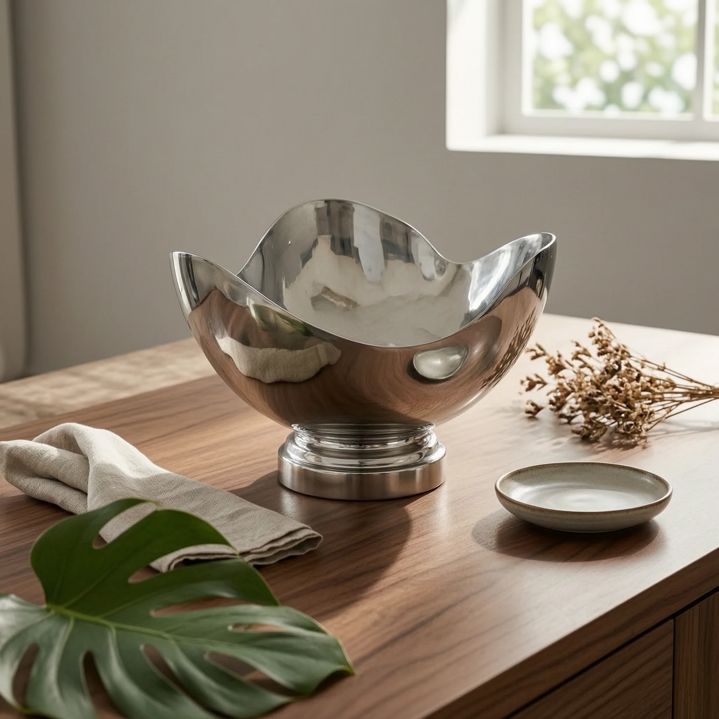 Champagne Bowl Irregular Wine Chiller Bowl Wine Cooler Container Decorative Champagne Container Long-Lasting for Hosts, Parties