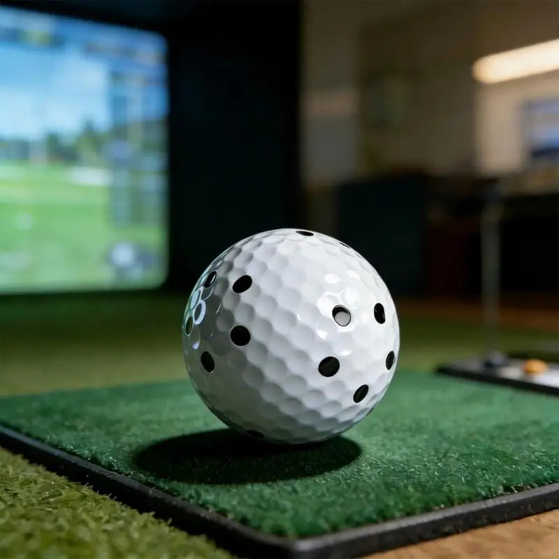 3Pcs Professional Golf Simulator Training Ball Double Layer Structure Enduring