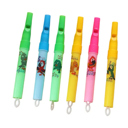 15/24/36 Pcs Cute Hand Drawn Sound Bird Whistle Toy Children's Birthday Party Gift Guest Souvenir Christmas Carnival Gift Prize