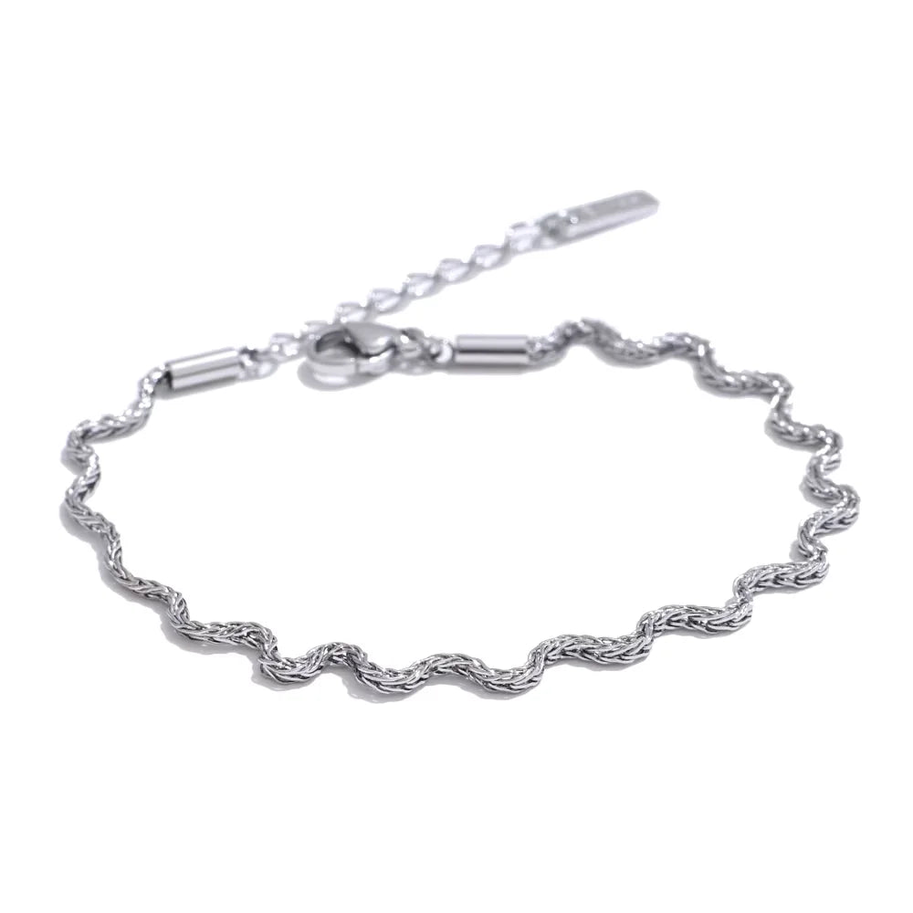 Yhpup 2025 Arrivals Stainless Steel New Chain Chic Quality Necklace for Women Fashion Waterproof PVD Plated Collar Jewelry Gift