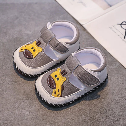 New Baby Shoes Infant Boys Girls Summer Cartoon Sandals Newborn Baby Soft Rubber Anti-Slip First Walkers Kids Casual Crib Shoes