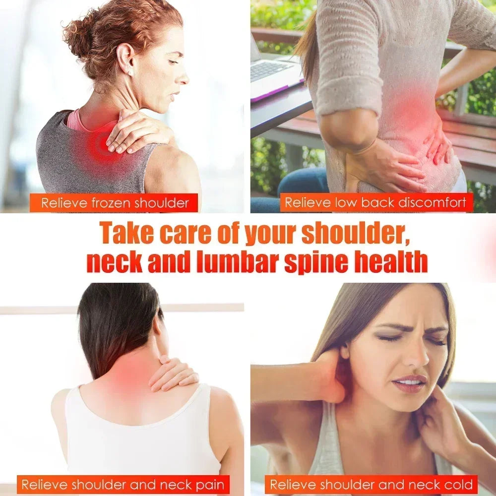 Magnetic Heating Vest Home Use 118 Magnetic Self-heating Massage Warm Back Support Vest Shoulder Spine Posture Correction Belt