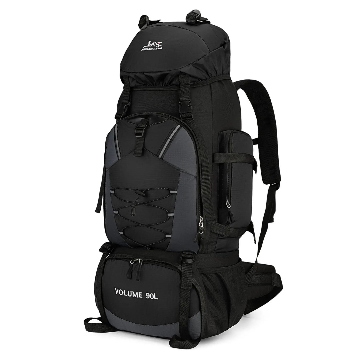 90L Hiking Backpack Men Women Large Capacity Outdoor Camping Rucksack Waterproof Travel Bag Mountaineering Trekking Bag