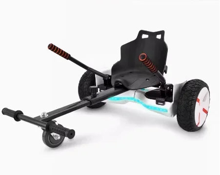 【2026】Hoverboard Seat Attachment 200lbs Capacity, 26"-34.5" Adjustable Length Hover Board Go Kart Accessory W/Comfortable&Sturdy