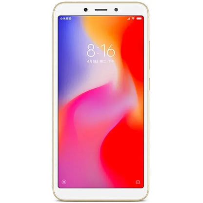 Global Rom Original Xiaomi Redmi 6A 2GB 16GB 3GB 32GB 4G Smartphone Wholesale Xiaomi Mobile Phones Unlocked Android Google Play
