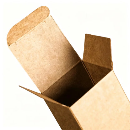 100/500pcs Small Kraft Paper Gift Packing Box Brown Black White Craft Paper Lipstick Cosmetic Packing Box